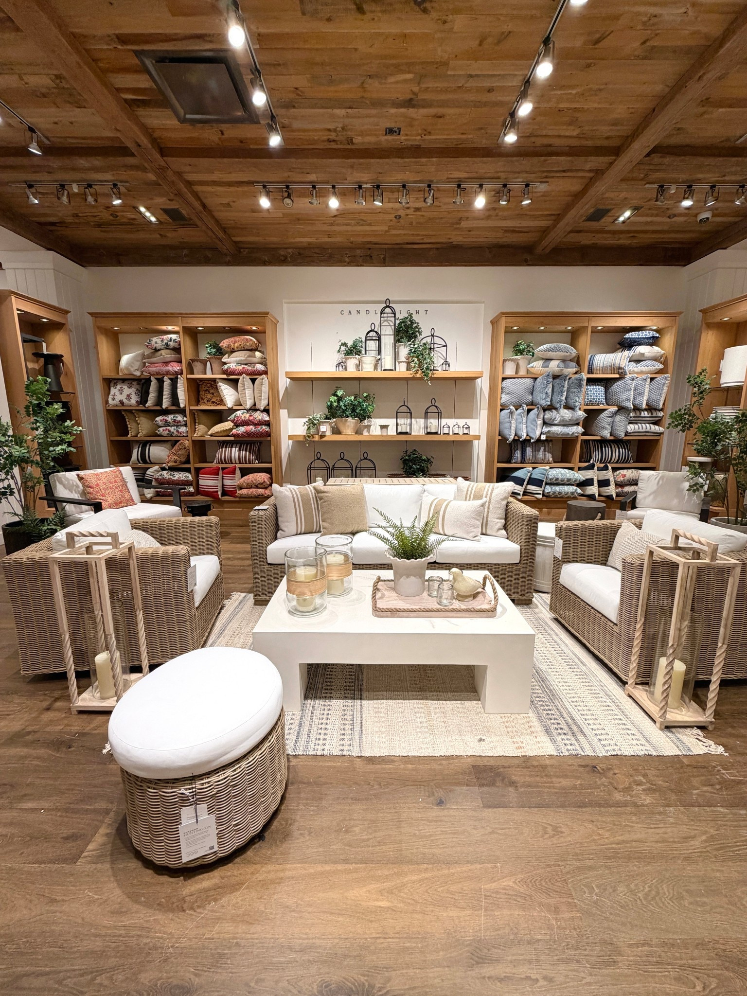 Patio season is almost here! ☀️🤍 The Huntington Wicker Collection from Pottery Barn is such a beautiful way to create your own outdoor oasis. 🌿 I love the light, bright, and inviting look — it feels relaxed yet elevated at the same time. This lounge setup is cozy, classic, and perfect for slow mornings or hosting friends outside. Linked the full setup to help you recreate this fresh, airy patio moment! 🍃 #OutdoorFurniture #PatioSet  #OutdoorOasis

#LTKSeasonal #LTKHome #LTKSaleAlert