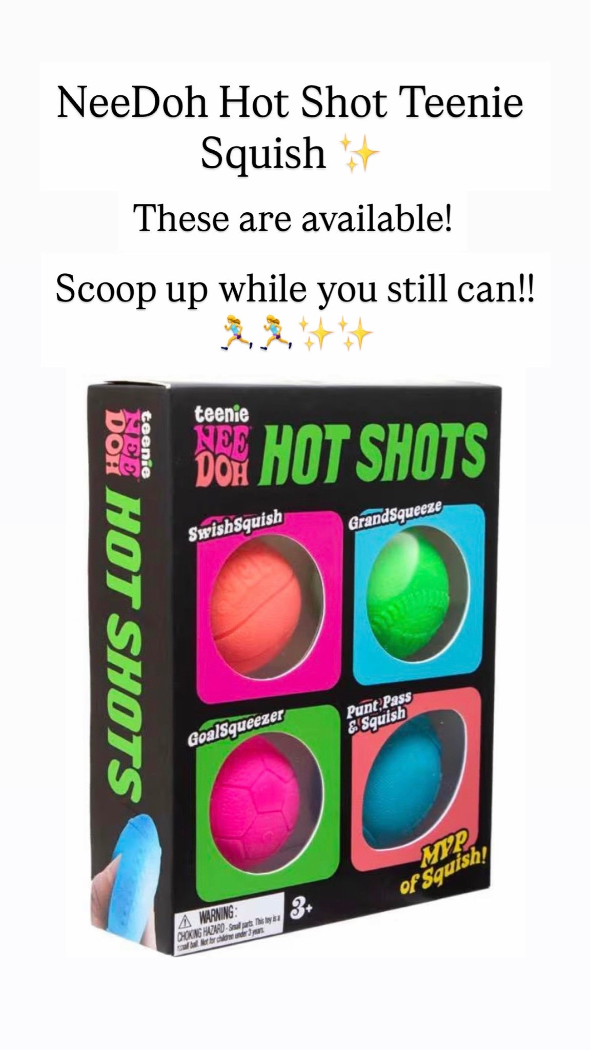 NeeDoh Hot Shot Teenie Needoh 4 Pack

#LTKKids