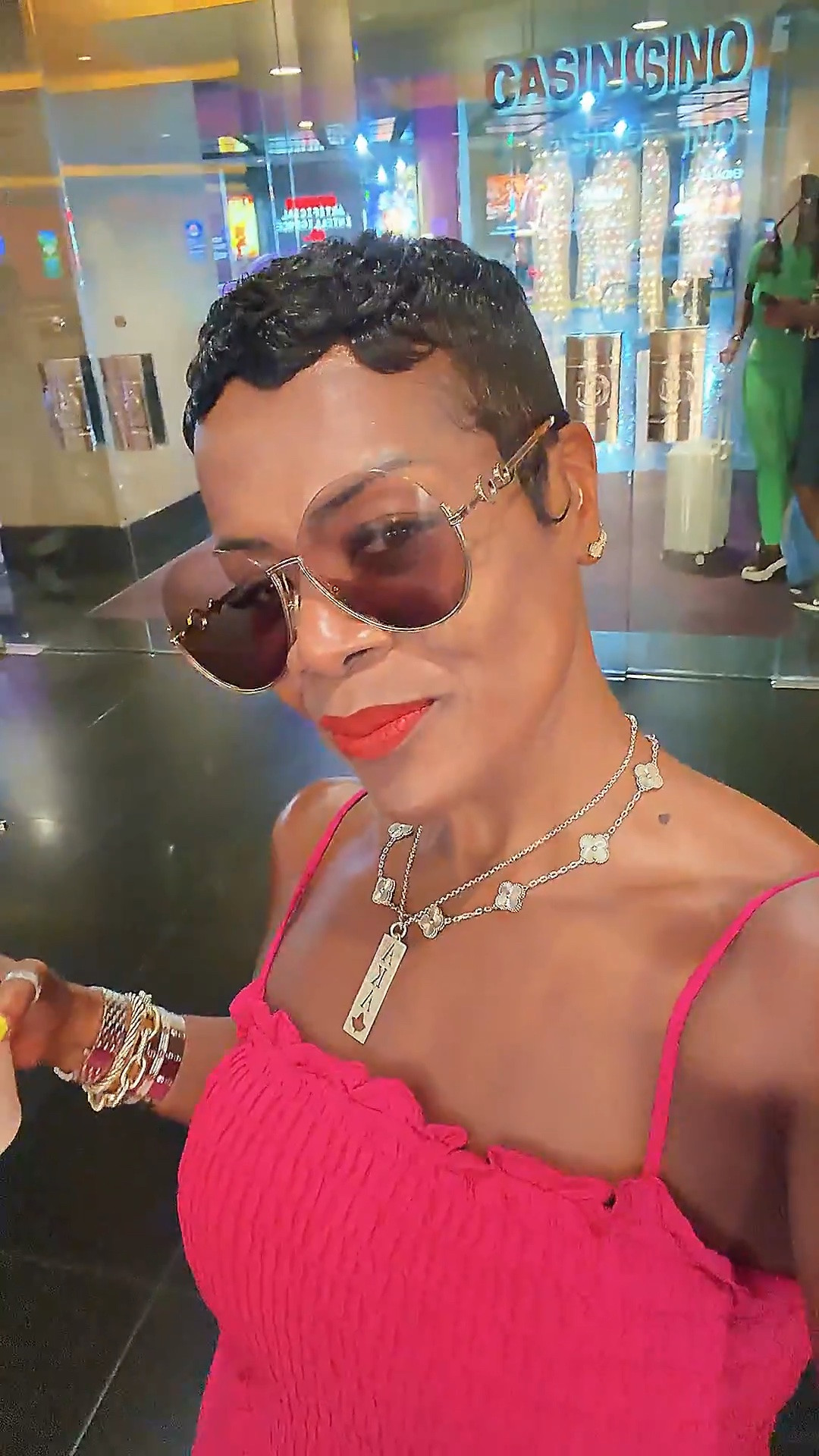 Good morning from
Viva Las Vegas! 💕💚 

If I don’t do anything else, I’m going to accessorize! Some of my favs linked in my LTK.

#LTKdayinmylife #LTKgrwm #LTKTravel