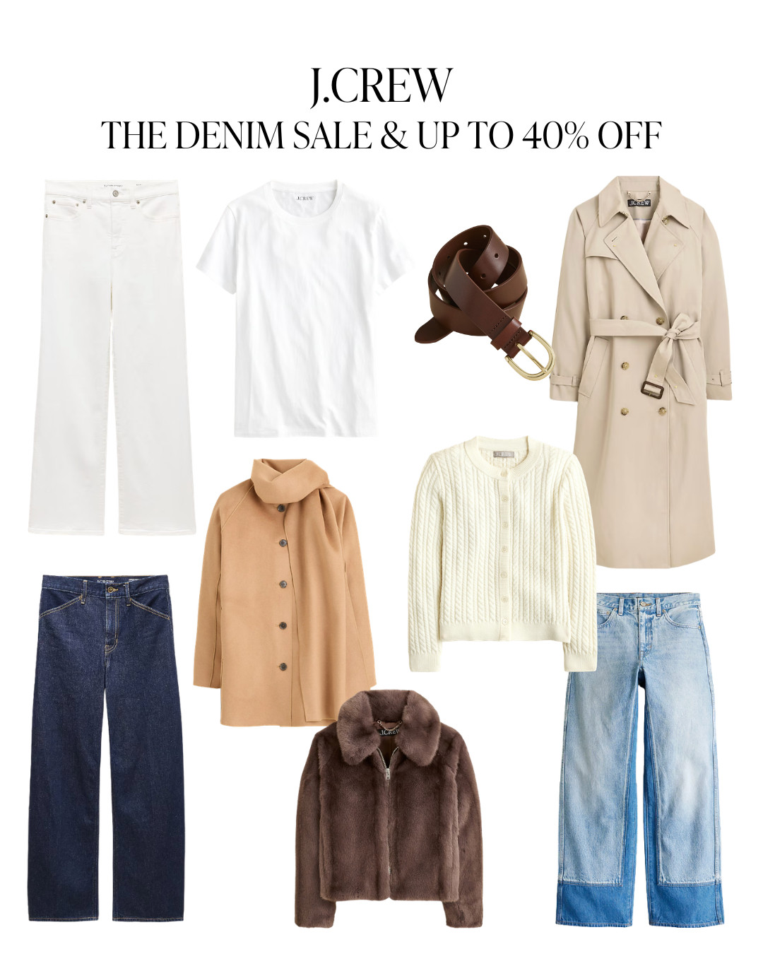 J.Crew The Denim Sale & Up to 40% Off👖 

 #LTKootd #LTKSaleAlert