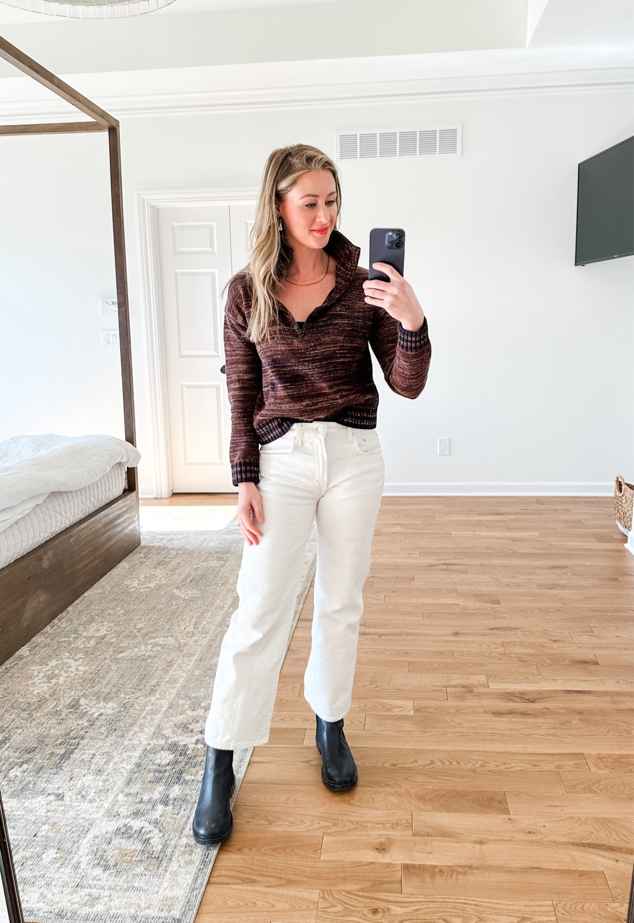 Snagged this gorgeous sweater on clearance last week. Perfect fit and beautiful colors! 

#LTKSpringSale #LTKfindsunder50 #LTKSeasonal