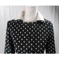 Vintage 1960's Polka Dot Blazer Top By Kimberly | Etsy (US)
