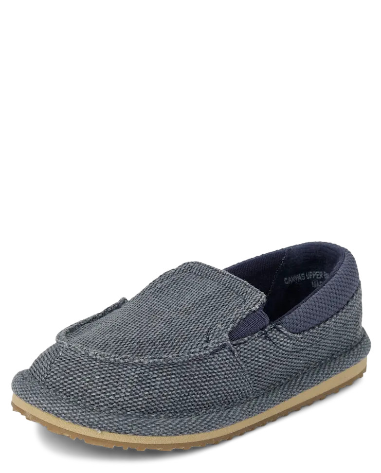 Toddler Boys Slip On Deck Shoes - navy | The Children's Place