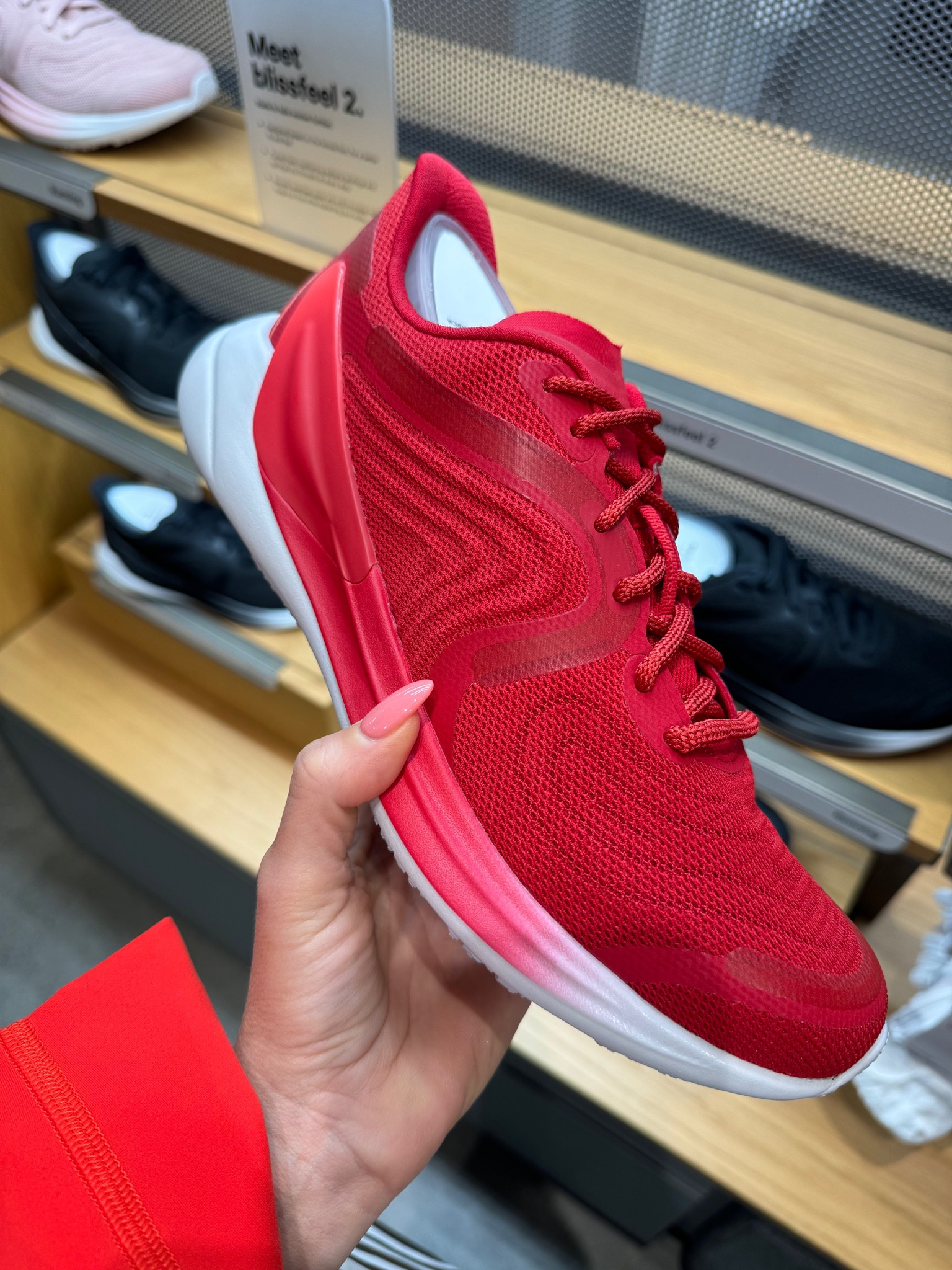 The red!!!!! So in love with this lululemon sneaker 

#LTKshoecrush #LTKfitness #LTKstyletip