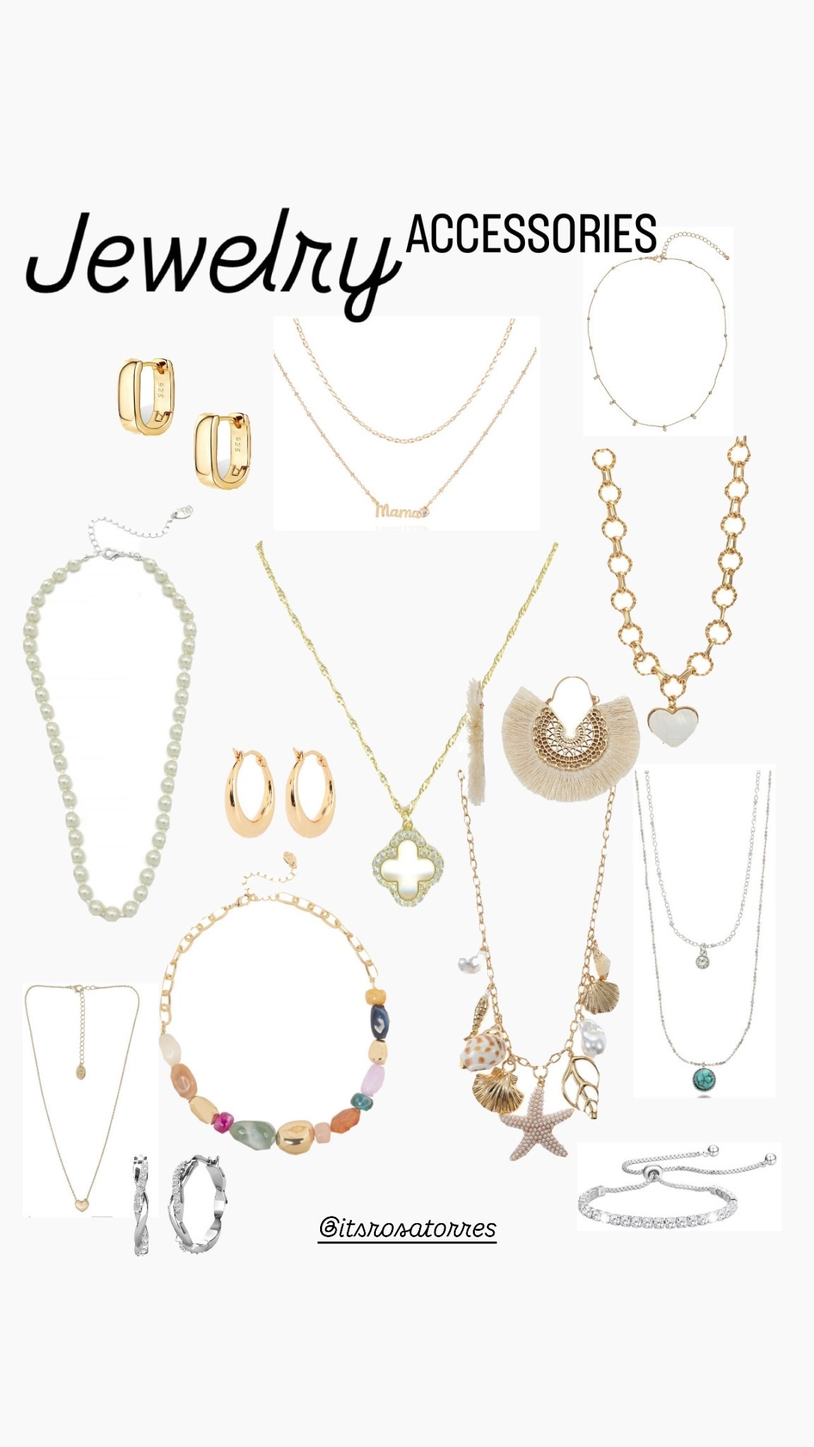 Accessorize with jewelry also perfect gifts for Mothers Day! Plus affordable styles to layer up.  

#jewelry #necklace #earrings #accessories  #mothersdaygift #everydaywear #walmart #walmartfinds

#LTKSeasonal #LTKMothersDay #LTKmomlife