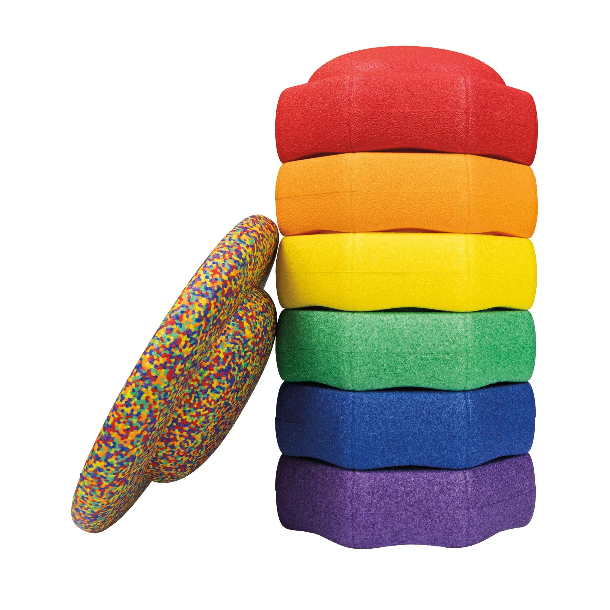 StepPebbles and FREE Balance Board (Primary Colors) | Nuby | Nuby (US)