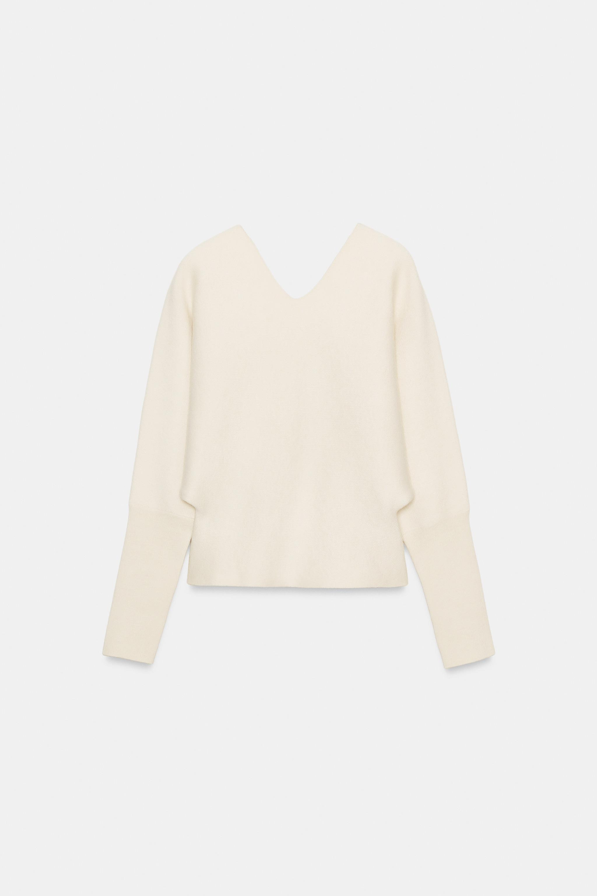 V-NECK KNIT JUMPER | Zara UK