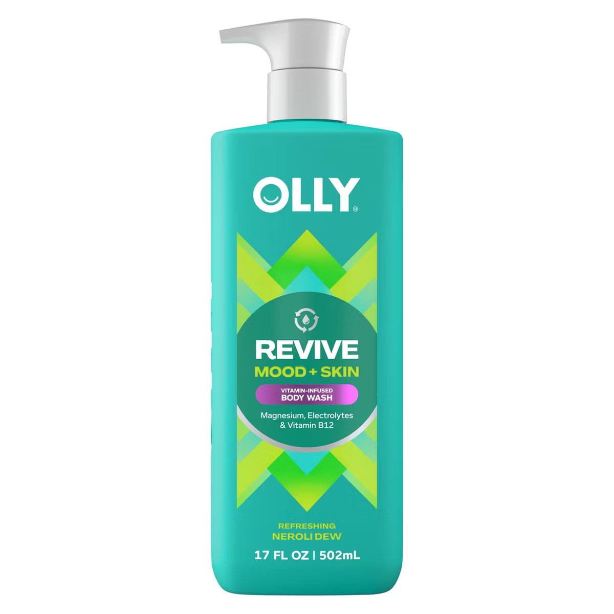 OLLY Revive Mood and Skin Vitamin-Infused Body Wash - Neroli Dew - 17 fl oz | Target