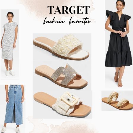 Target Fashion Finds, target shoe BOGO 50% off! @target #targetstyle #targetshoes #targetfinds spring style, summer styles, sandals, shoes for the whole family, denim skirt 

#LTKstyletip #LTKsalealert #LTKbeauty