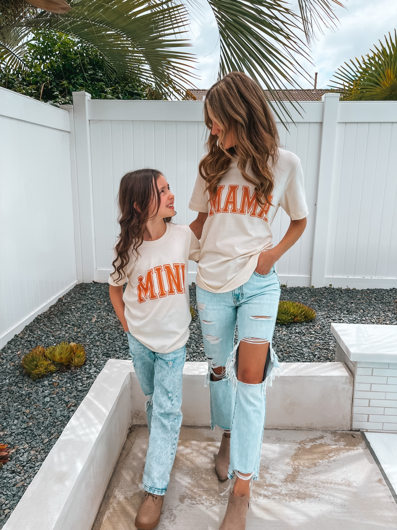 Fall Style with My Mini

Mama and Mini matching shirts, matching shirts, mommy and me, jeans, boots, curling iron, heatless curler.

#LTKBeauty #LTKFindsUnder50 #LTKFamily