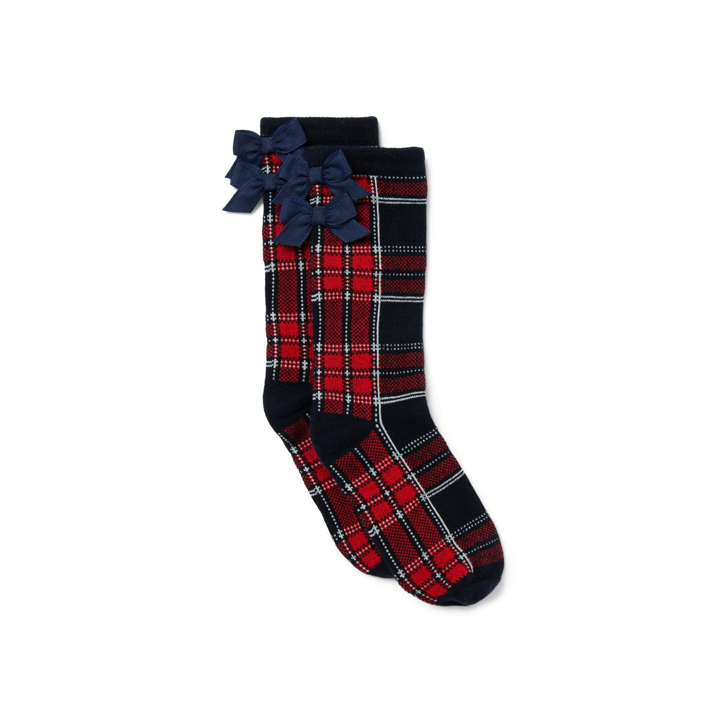 Tartan Bow Sock | Janie and Jack