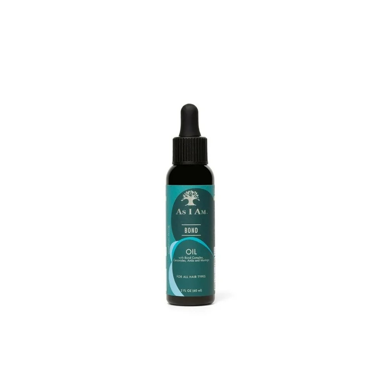 As I Am Bond Repair Hair Oil for Damaged Hair Strength and Moisture Support 2 fl.oz. with Moringa... | Walmart (US)
