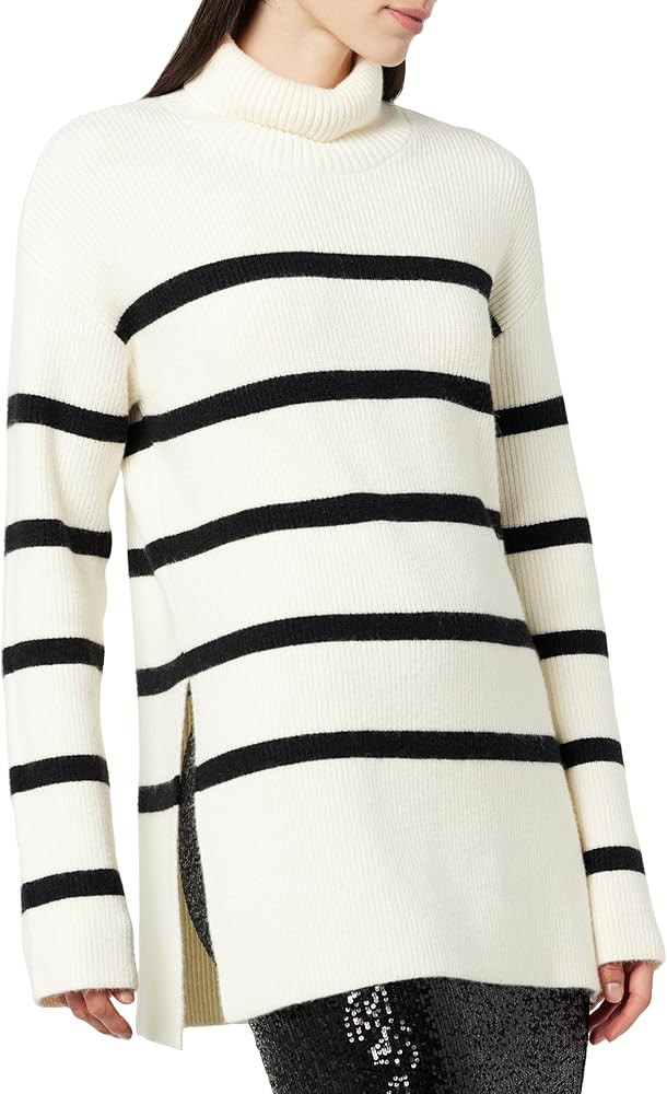 The Drop Women's Camilla Drop Shoulder Turtleneck | Amazon (US)