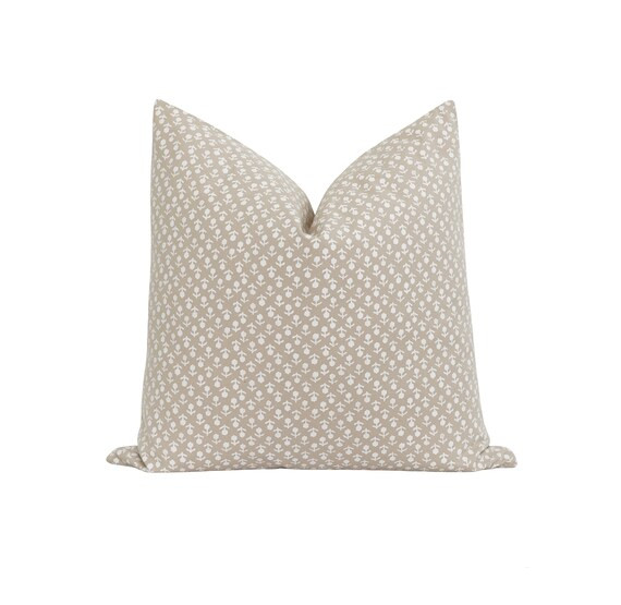 Beatriz Natural Pillow Cover Schumacher Decorative Pillow - Etsy | Etsy (US)