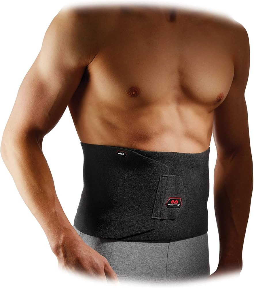 McDavid Waist Trimmer Belt for Men, Sweat Band & Back Support, Improved Posture for Workouts, Bla... | Amazon (US)