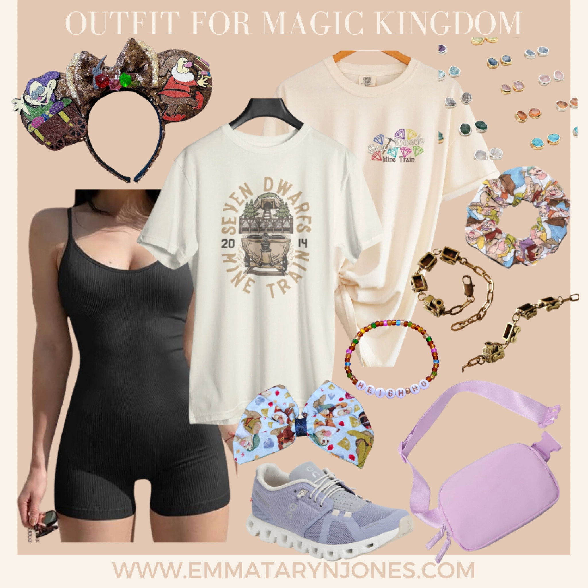 Outfit idea for Magic Kingdom - Seven Dwarves Mine Train 

#LTKFindsUnder50 #LTKTravel #LTKMidsize