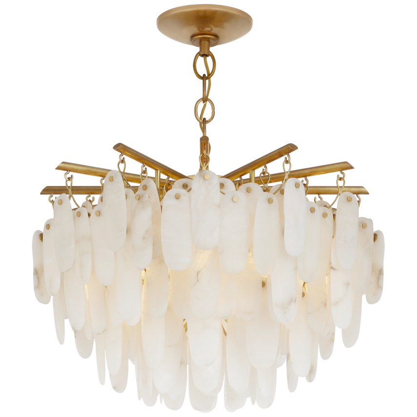 Cora Large Semi-Flush Mount Chandelier | Visual Comfort