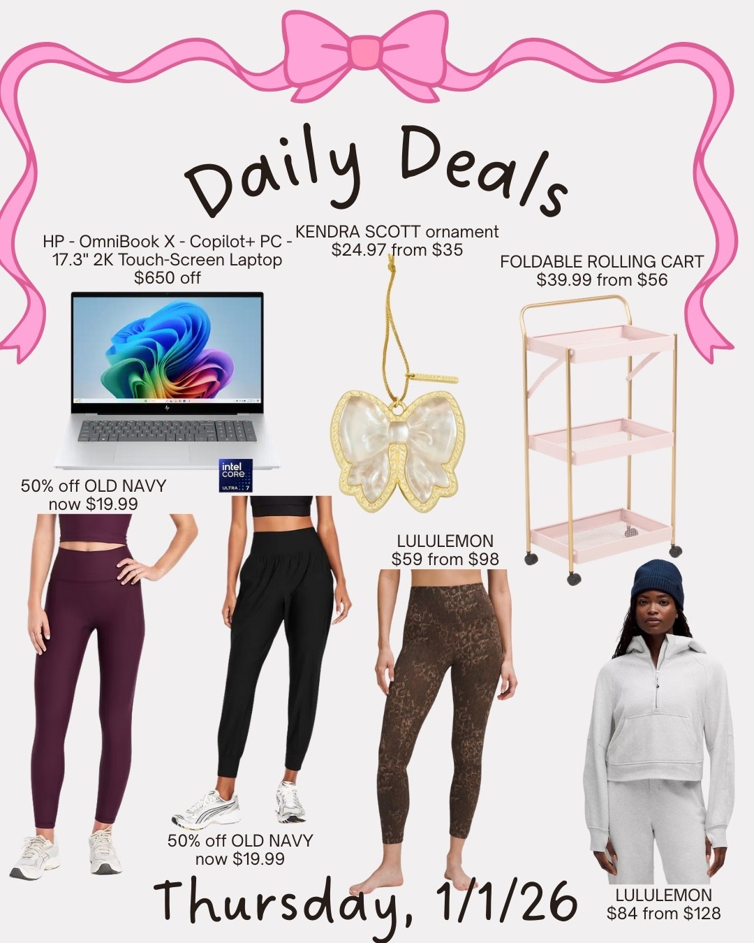 Daily deals 

#LTKFindsUnder100 #LTKFindsUnder50 #LTKSaleAlert