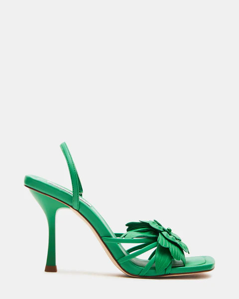 AROSE GREEN LEATHER | Steve Madden (US)
