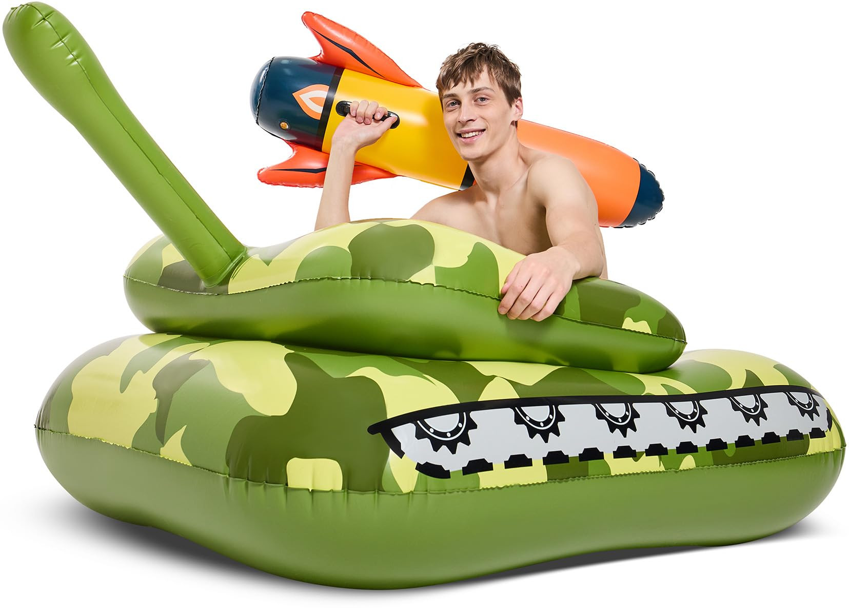 Inflatable Pool Fighting Toy, Tank Pool Float for Children and Adults, Water Game Float for Swimm... | Amazon (US)