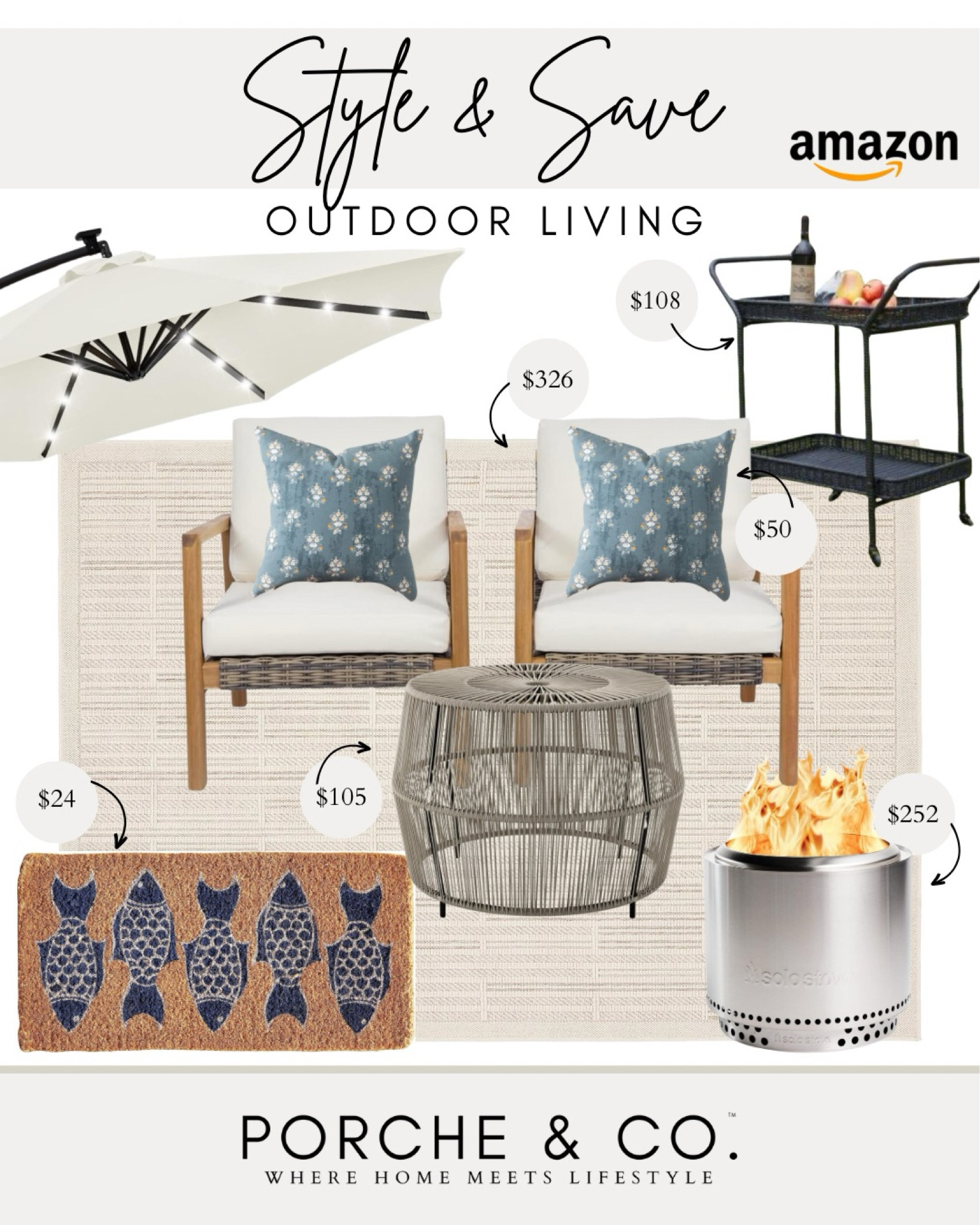 Amazon, Amazon outdoor decor, Amazon styling, outdoor living, patio
#visionboard #moodboard #porcheandco

#LTKhome #LTKstyletip #LTKSeasonal