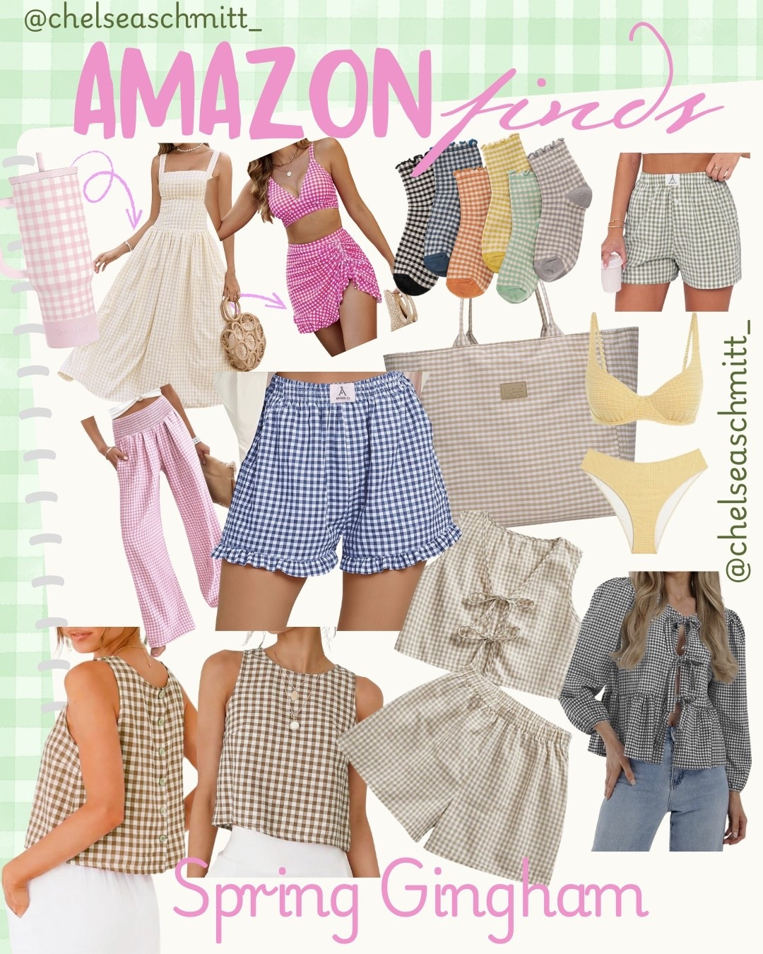 I am gingham OBSESSED for this Spring 


#LTKSaleAlert #LTKSeasonal #LTKootd