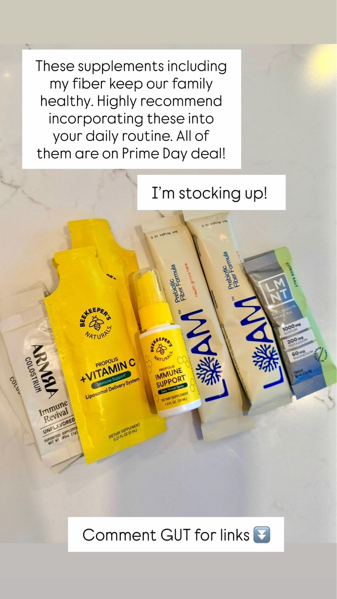 Health supplements that are on prime day deals!!!