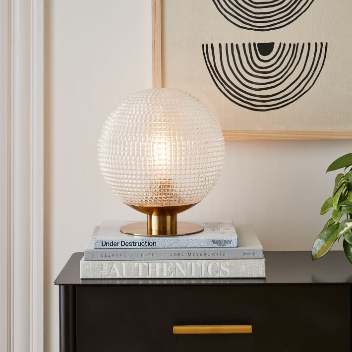 Edie Prismatic Table Lamp (10") | West Elm (US)