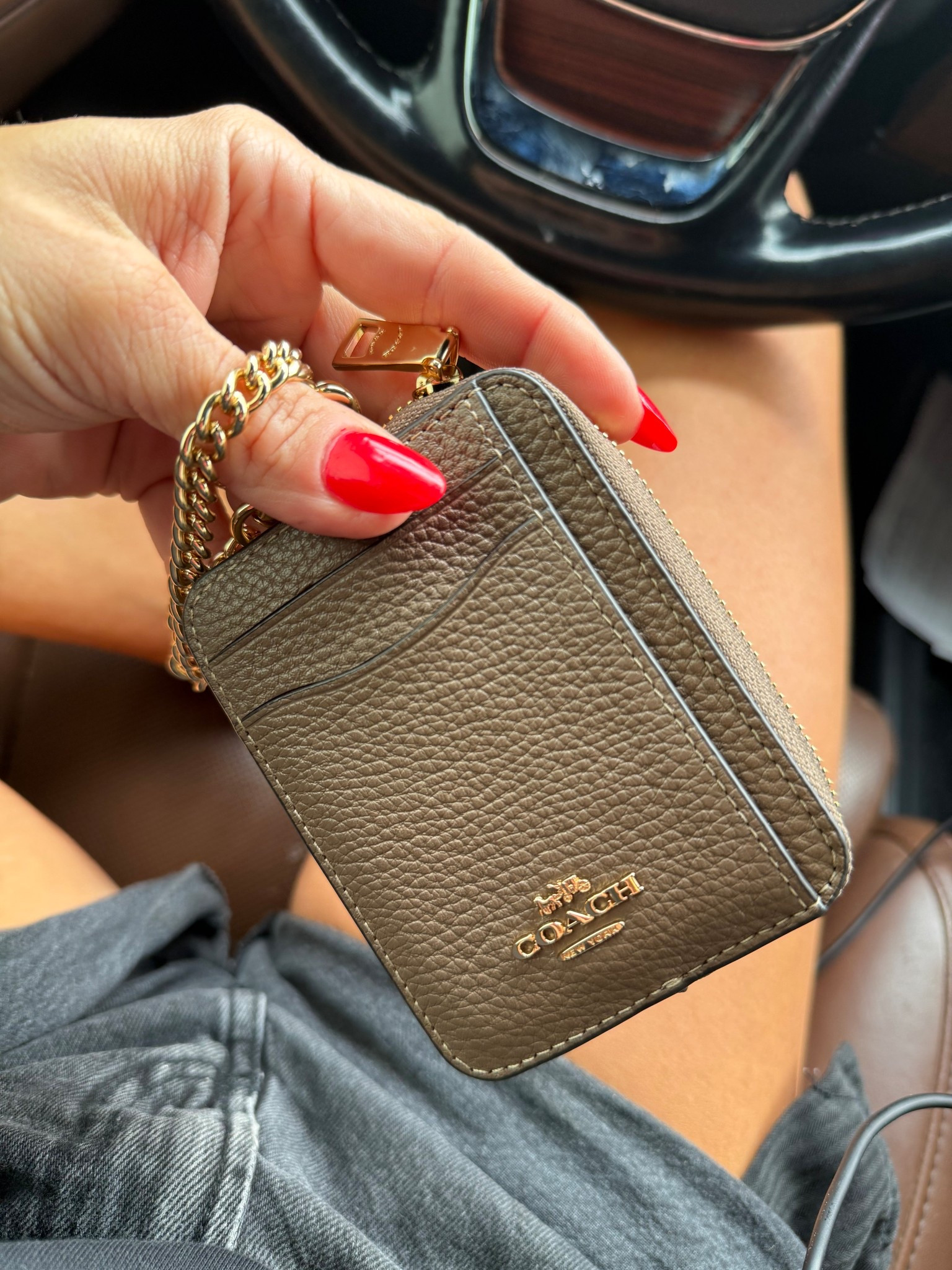 I saw someone share this wallet on Tik Tok! I love it and the little gold chain detail. 

#LTKItBag