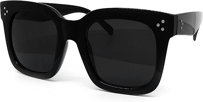 O2 Eyewear 7222 Premium Oversize XXL Women Men Mirror Brand Style Fashion Sunglasses | Amazon (UK)