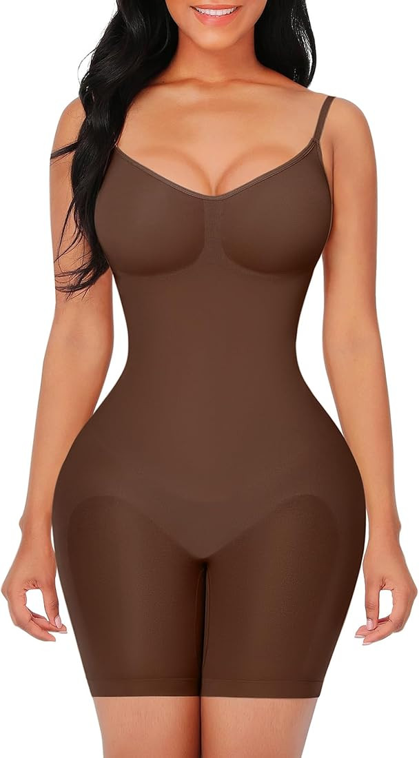 FeelinGirl Shapewear Bodysuit Tummy Control Seamless Sculpting Butt Lifter Body Shaper for Women | Amazon (US)
