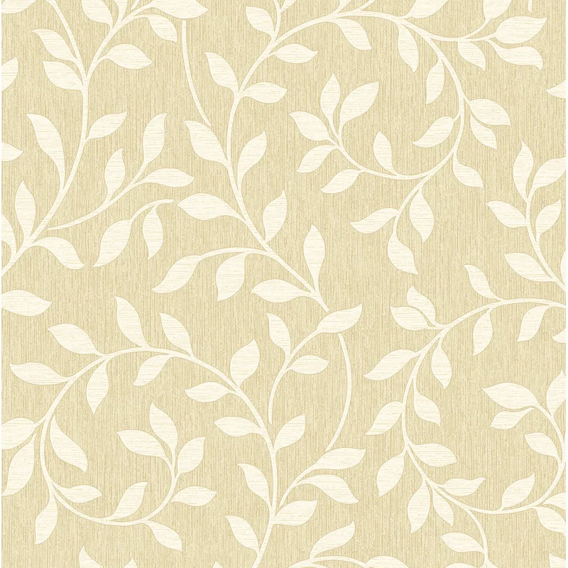 Adonis Leaf Trail 33' L x 20.5" W Wallpaper Roll | Wayfair North America