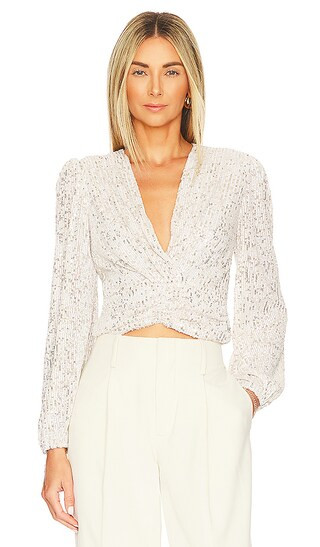 Meredith Top in Sugar | Revolve Clothing (Global)