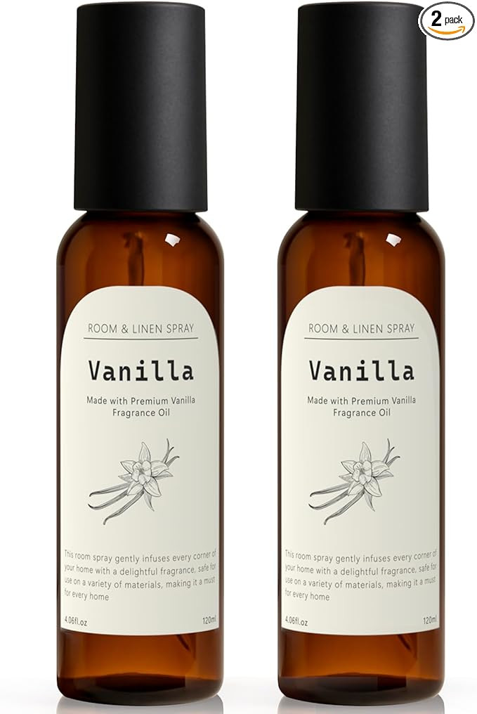 Vanilla Fragrance Room Spray, Long-Lasting Room Freshener for Home, Bathroom and Kitchen, Air Fre... | Amazon (US)