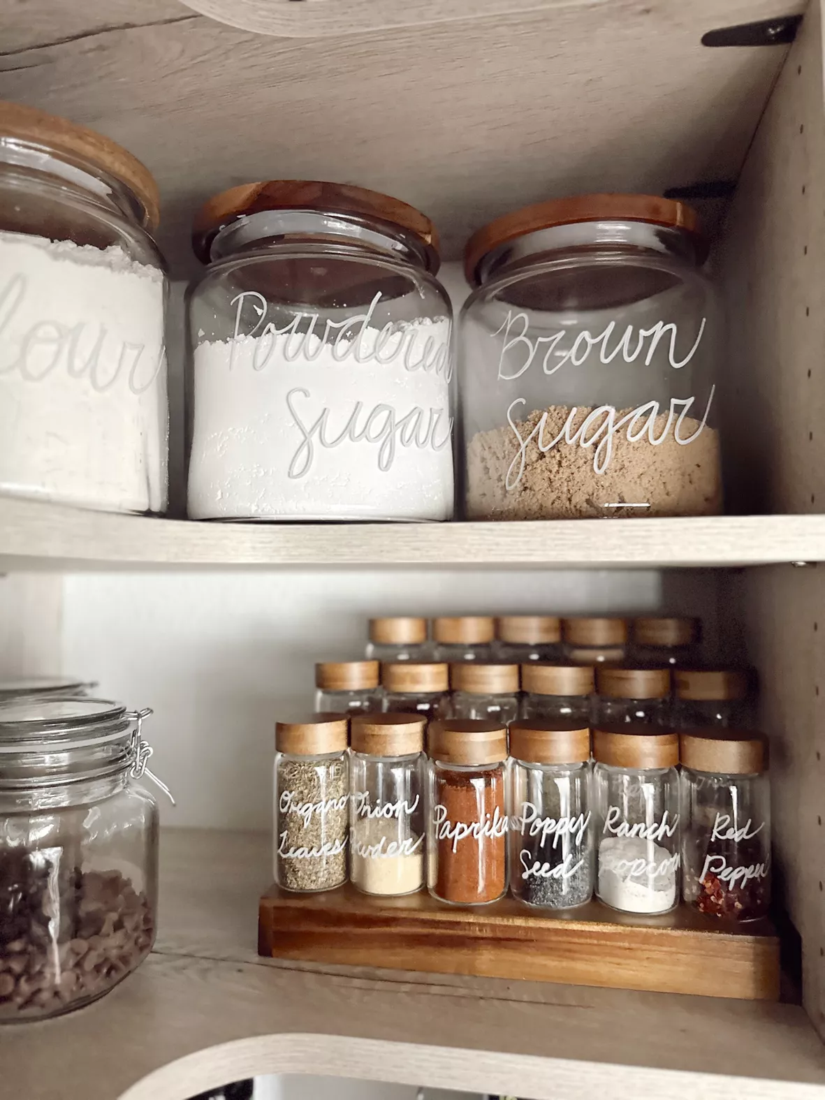 How To Organize Spices (and the best glass spice jars!)