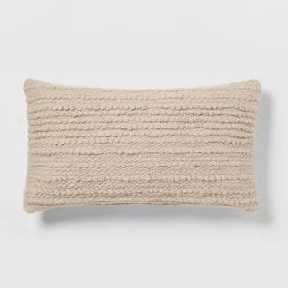 Oversized Textured Solid Throw Pillow - Threshold™ | Target