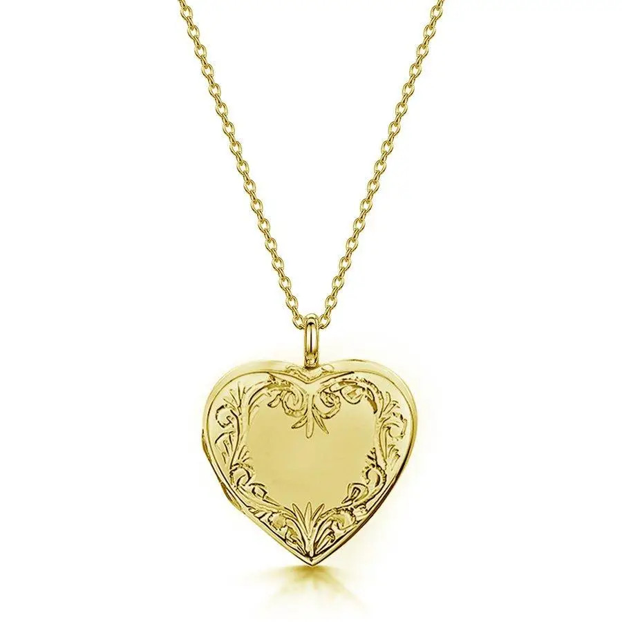 Jewellery | Scroll Heart Locket | LOVELOX Lockets | Debenhams UK