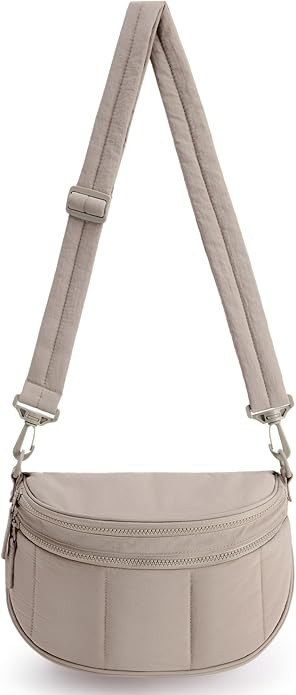 BAGSMART Crossbody Bags for Women Travel Purse, Puffer Bum Bag Handbag Wallets, Crossbody Fanny P... | Amazon (US)