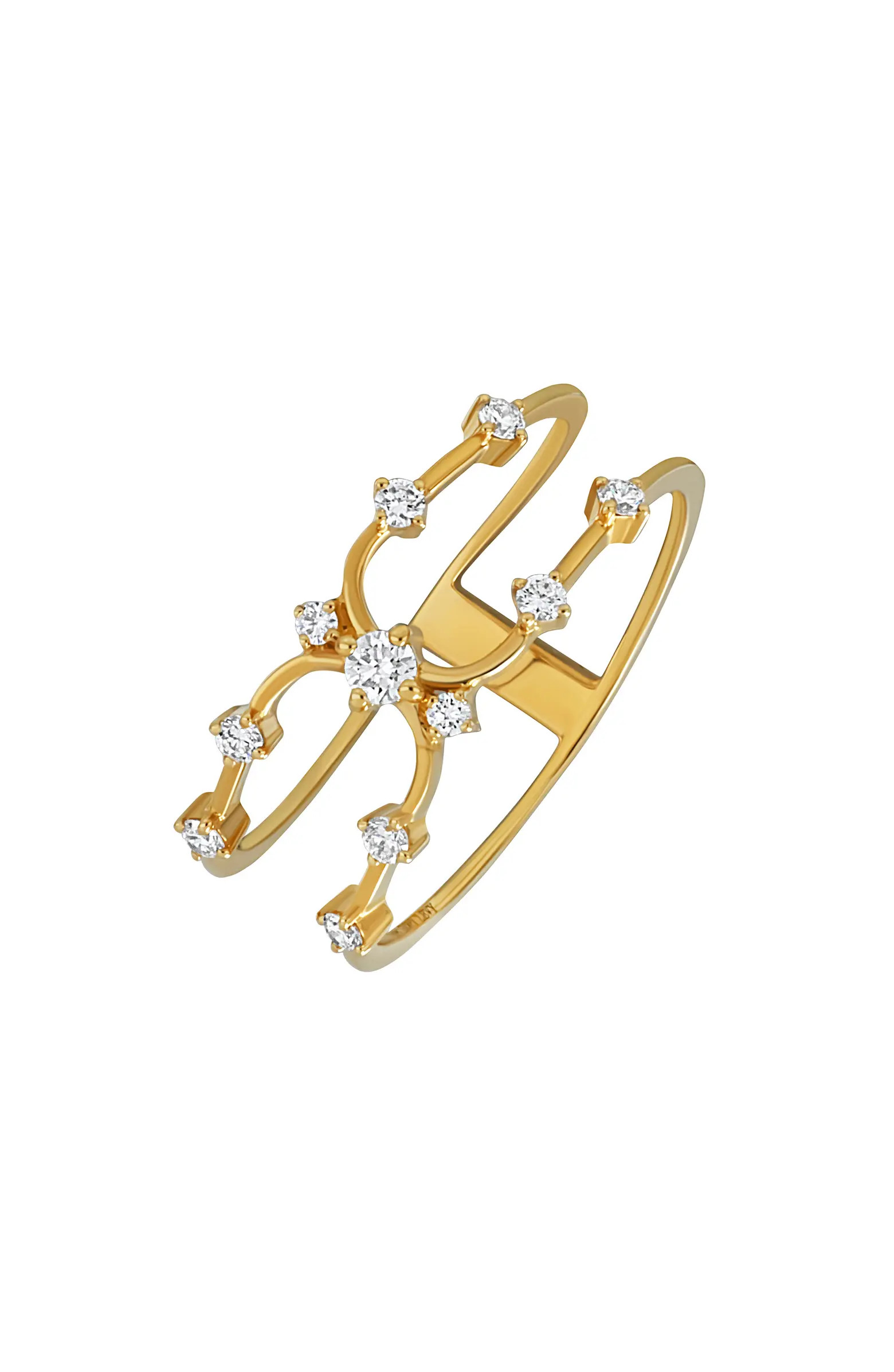 Bony Levy 18K Gold Aviva Diamond Statement Ring - 0.2 ctw | Nordstromrack | Nordstrom Rack