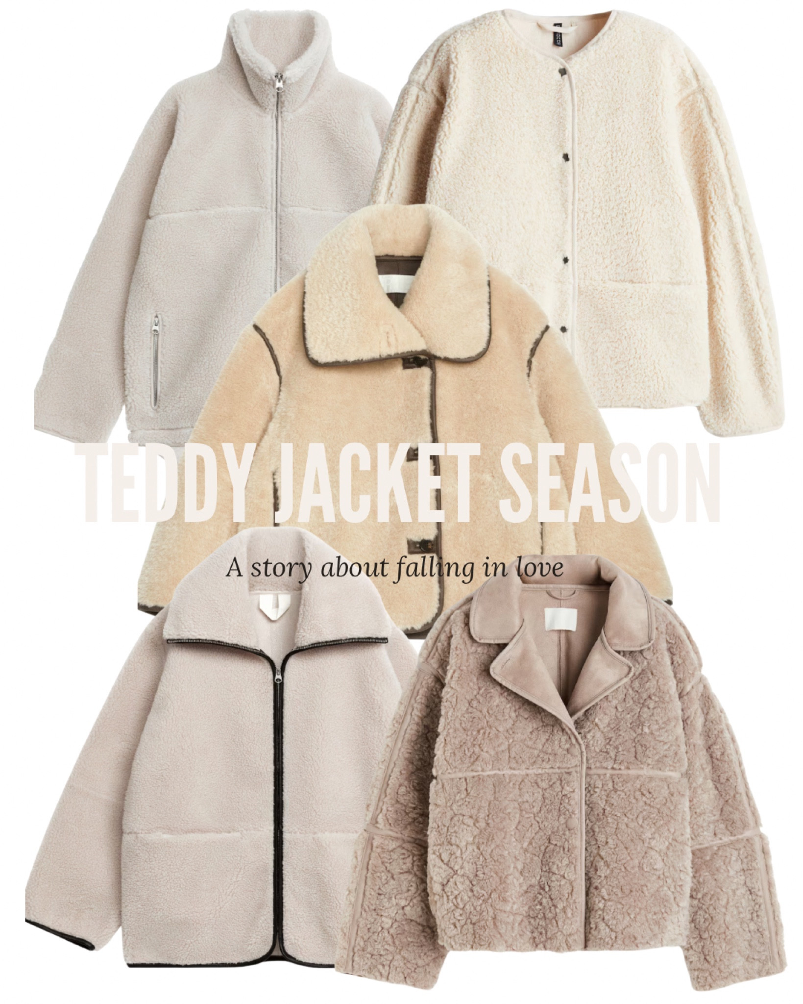 It’s teddy jacket season 🐻 

These are some of my faves! I’ve included a range of options for you for different budgets.

#LTKeurope #LTKstyletip #LTKautumn