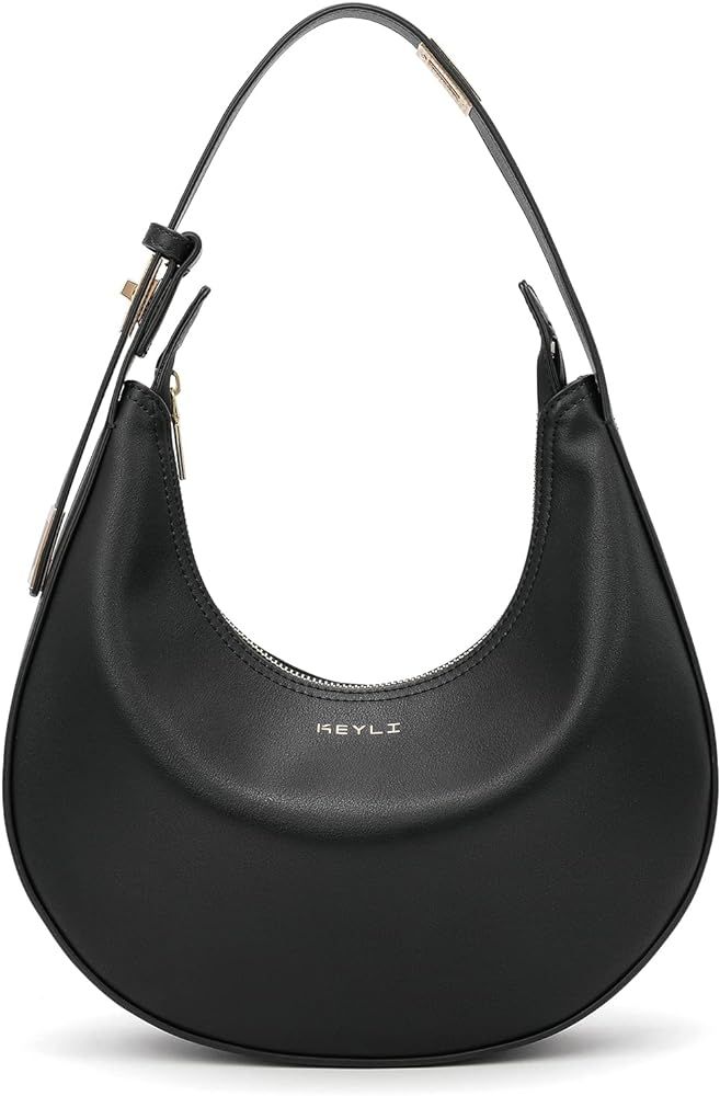 Keyli Shoulder Bag Stylish Casual Clutch Purses for Women 3 Ways Adjust Strap Tote Handbags with Zip | Amazon (US)