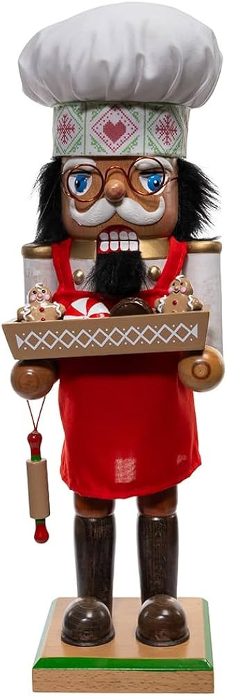 Kurt Adler 15-inch Wooden Chef Nutcracker | Amazon (US)
