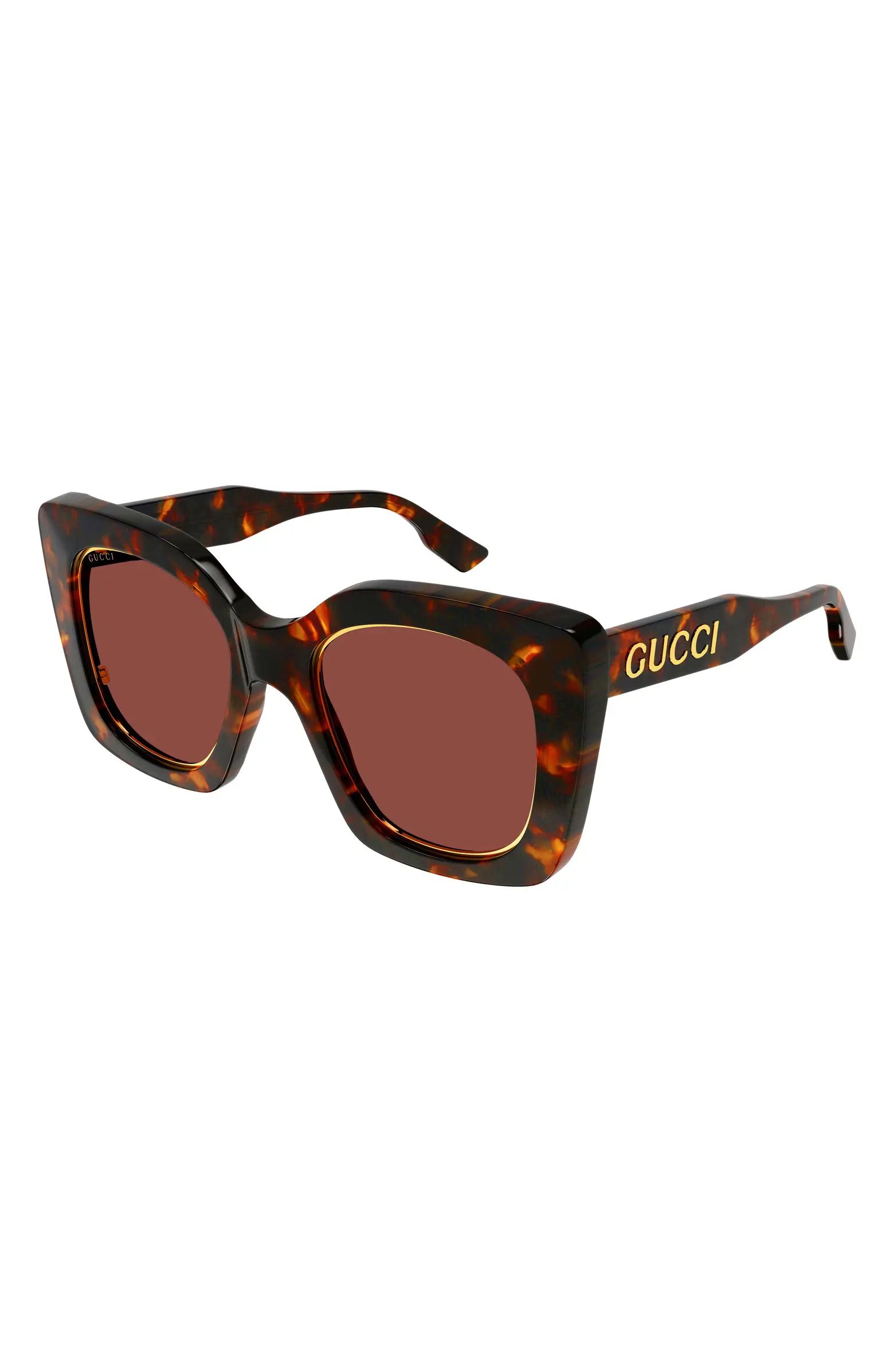 Gucci 51mm Square Sunglasses | Nordstrom | Nordstrom