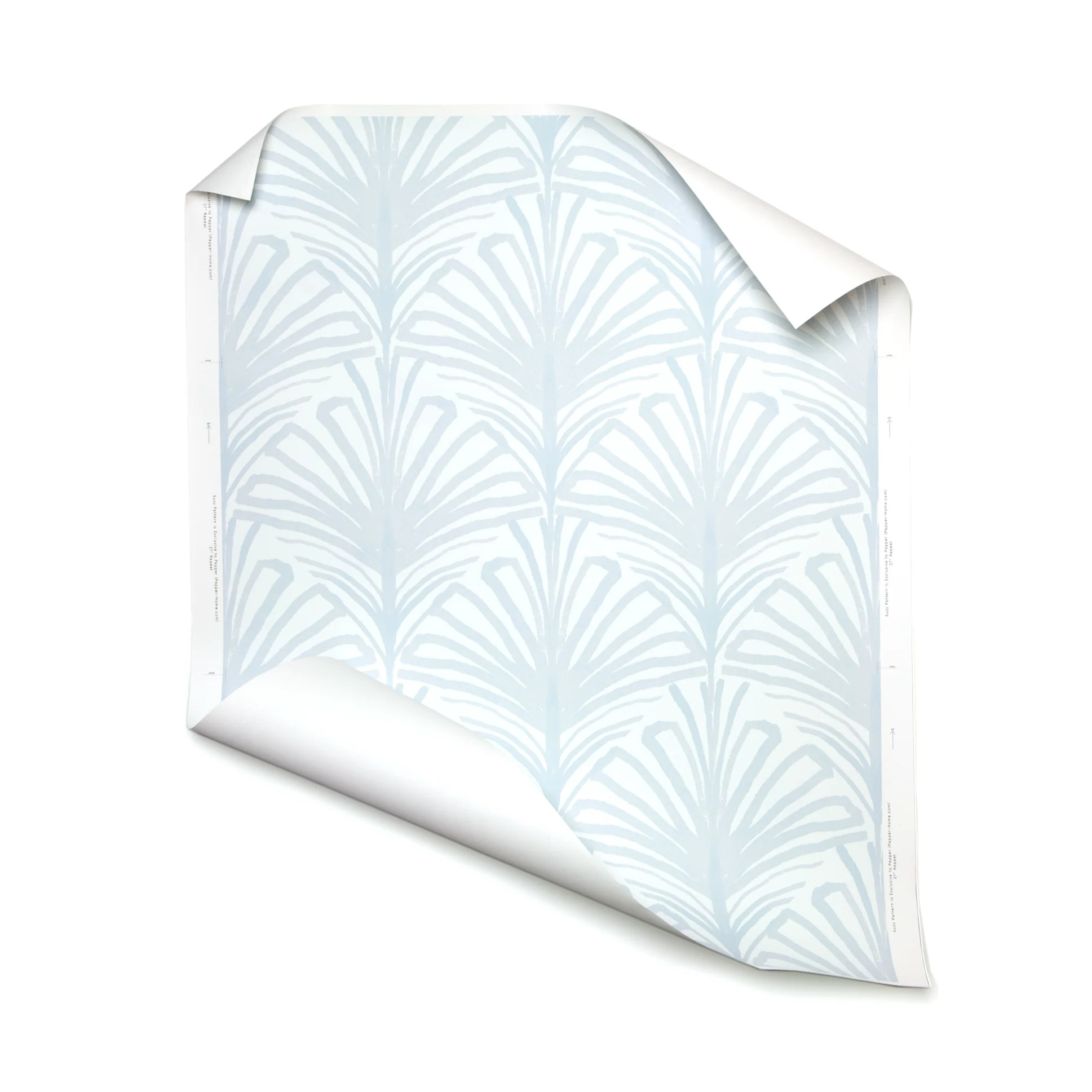 Pepper Home | Sky Blue Palm Wallpaper | Pepper