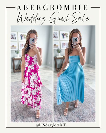 Wedding guest dresses. Spring wedding guest. Cocktail dresses. Summer wedding guest. Floral maxi dress. Party dresses. Date night dresses. Wedding shower dress. Destination wedding. 

*Wearing XXS petite in both. Blue one runs snug in the bust so consider sizing up if you have a larger bust. Adjustable straps. 

#LTKparties #LTKwedding #LTKtravel