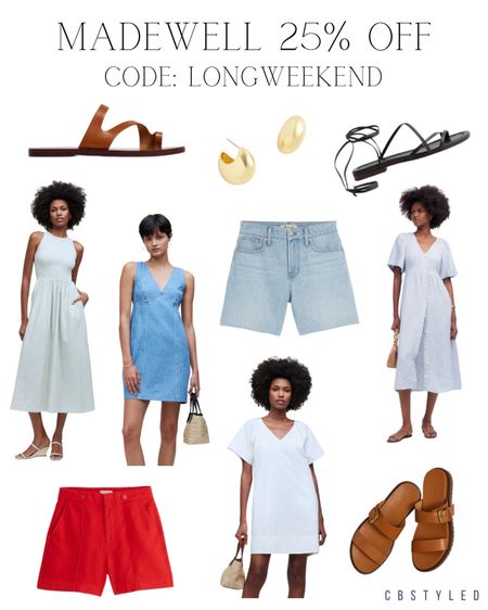 Madewell 25% off sale using code: LONGWEEKEND 

Summer fashion finds from Madewell 

#LTKFindsUnder100 #LTKStyleTip #LTKSaleAlert