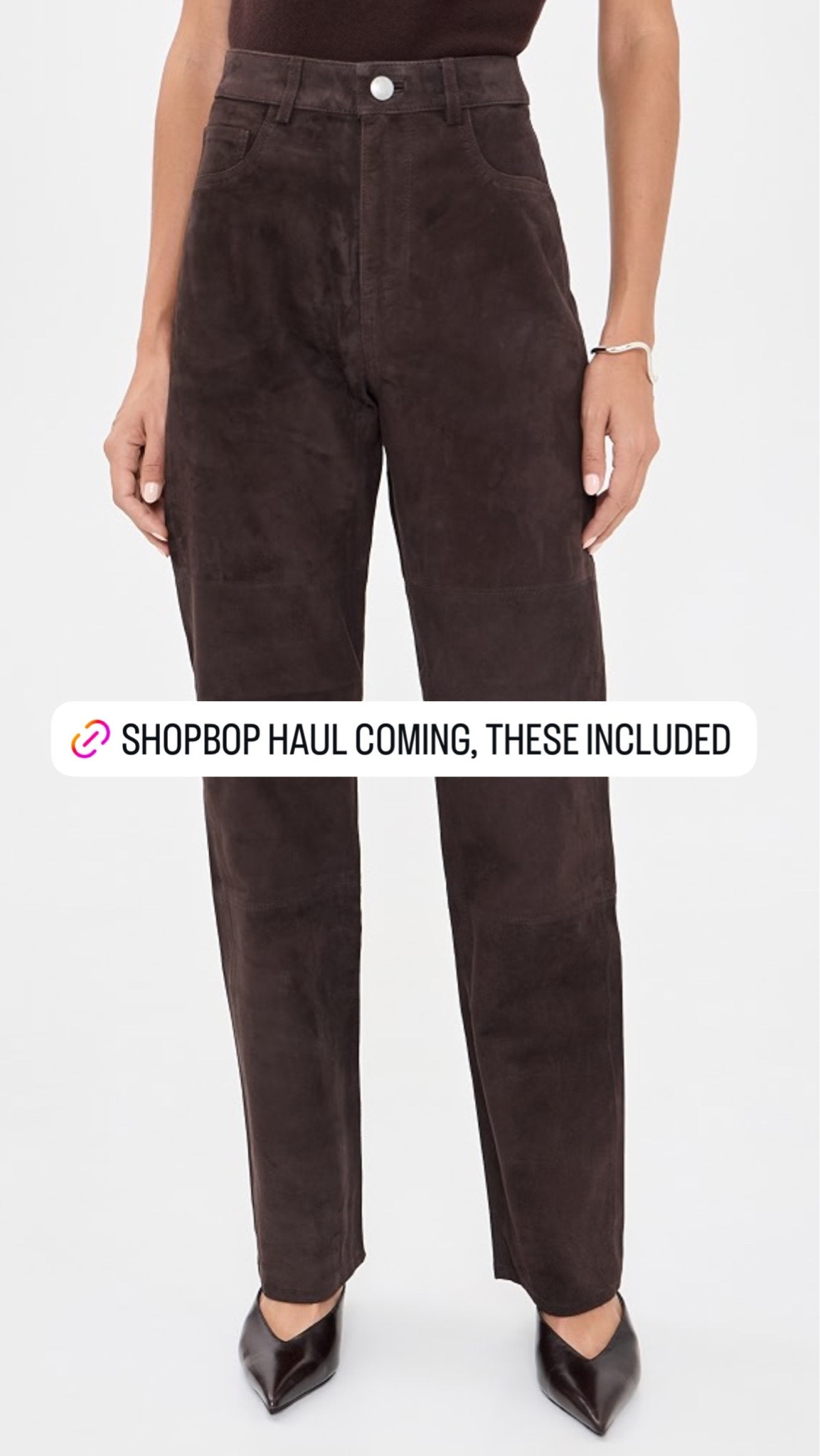 These suede pants are the perfect switch from denim for your fall outfit

#LTKootd #LTKOver40 #LTKWorkwear