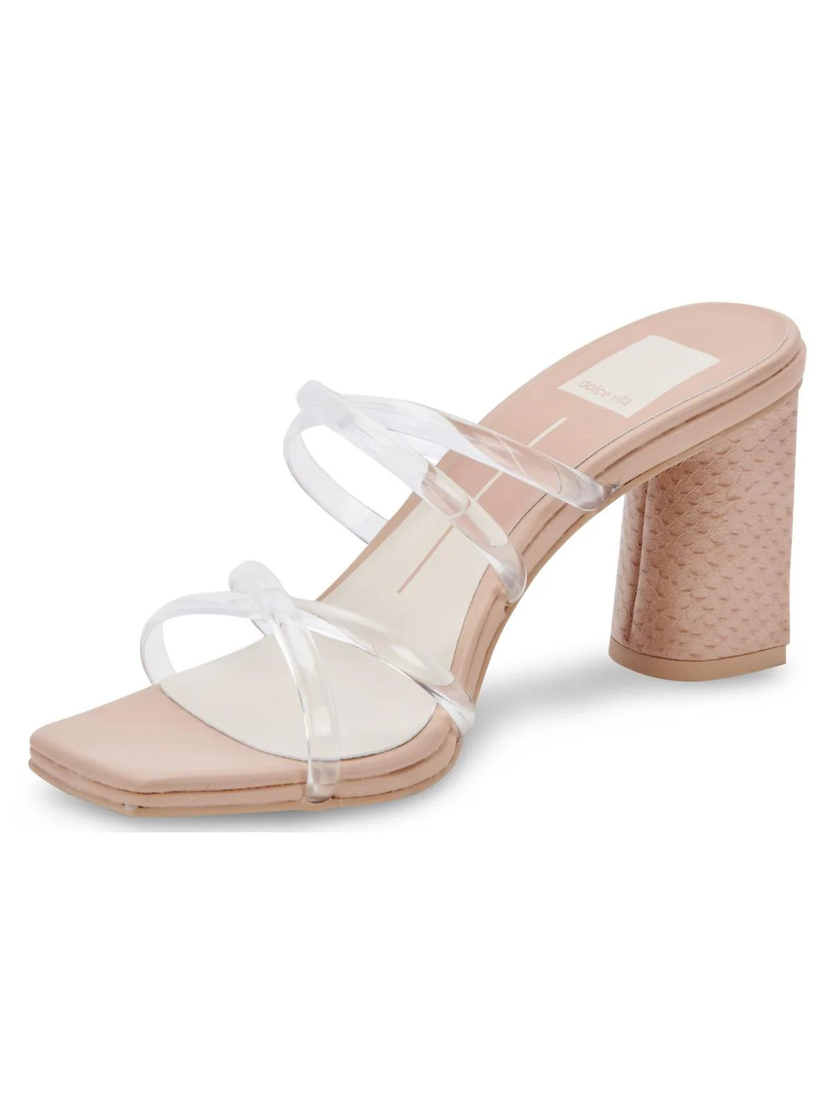 Patsi Womens Faux Leather Square Toe Block Heel | Shop Simon