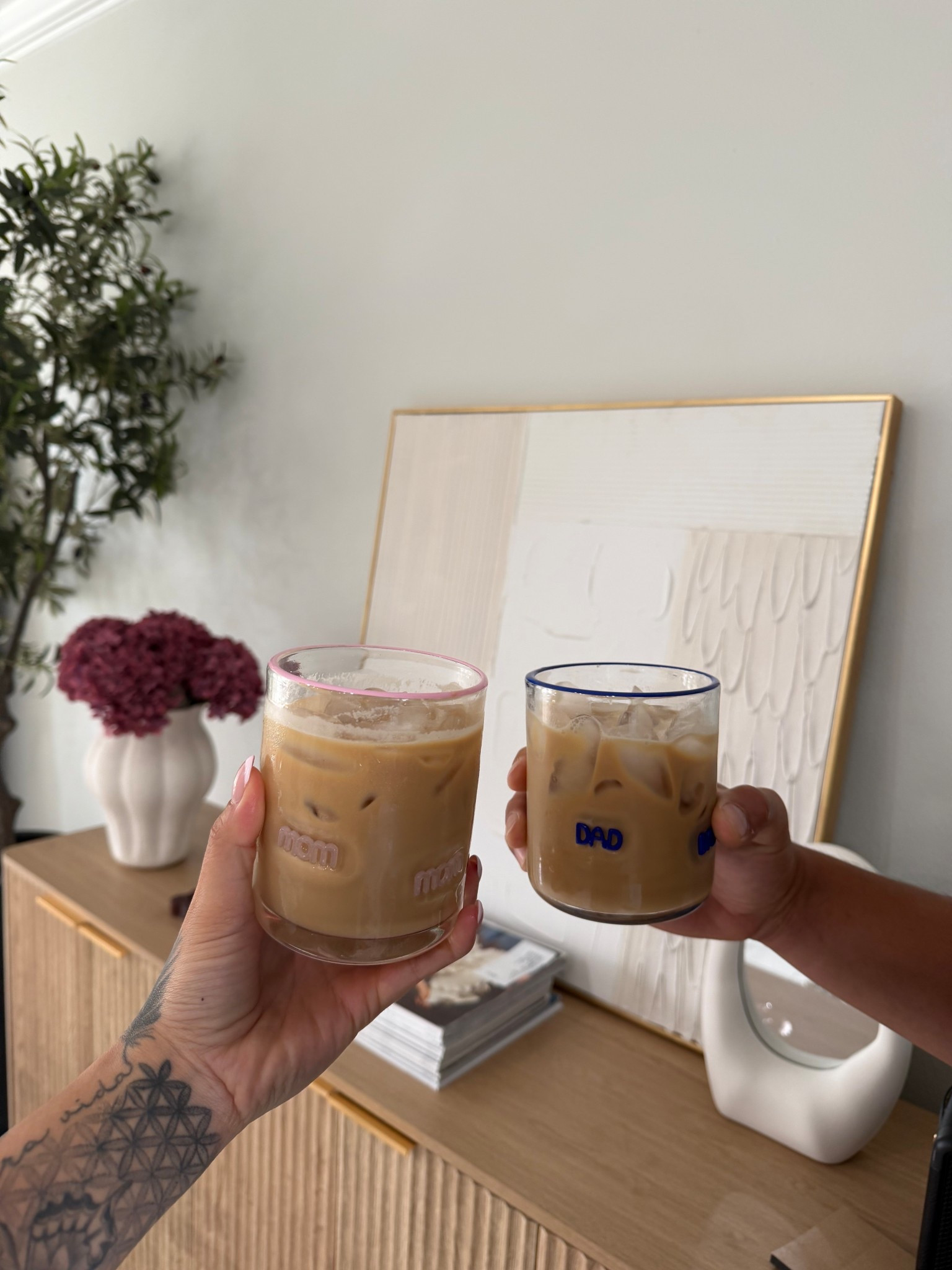 Mom and dad cups 🥹
