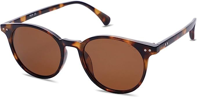 SOJOS Small Round Classic Polarized Sunglasses for Women Men Vintage Style UV400 Lens MAY SJ2113 | Amazon (CA)